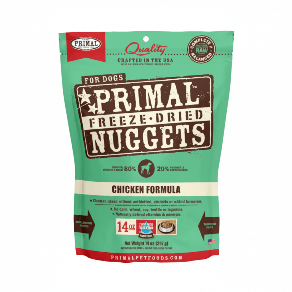 Primal Canine Chicken Freeze-Dried Formula - 5.5oz - SNH Packing