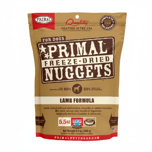 Primal Canine Lamb Freeze-Dried Formula- 5.5oz - SNH Packing