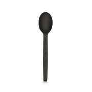PSM Black Spoon 16cm 1000 Pieces Heavy Duty Disposable Cutlery - SNH Packing