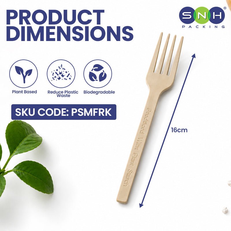 PSM Disposable Individual Cutlery UAE - Spoon | Fork | Knife - SNH Packing