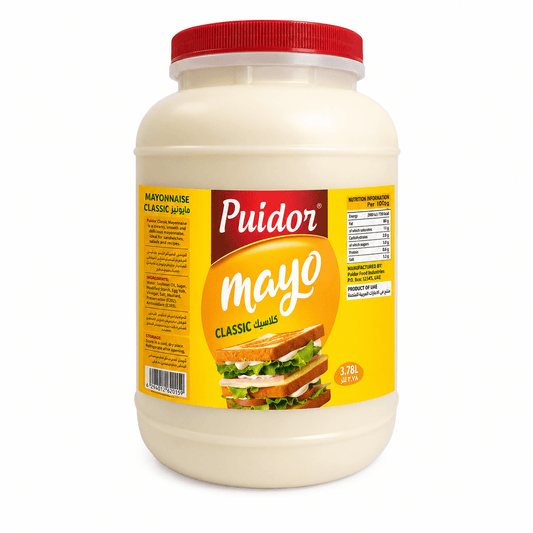 Puidor Classic Mayonnaise 3.8L Creamy Mayonnaise - SNH Packing