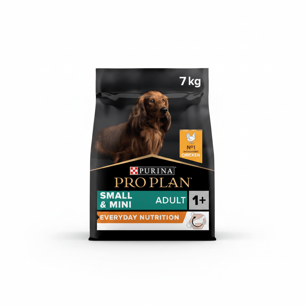 Purina Pro Plan Everyday Nutrition Small and Mini Adult, Dry Dog food with Chicken, 7 kg - SNH Packing