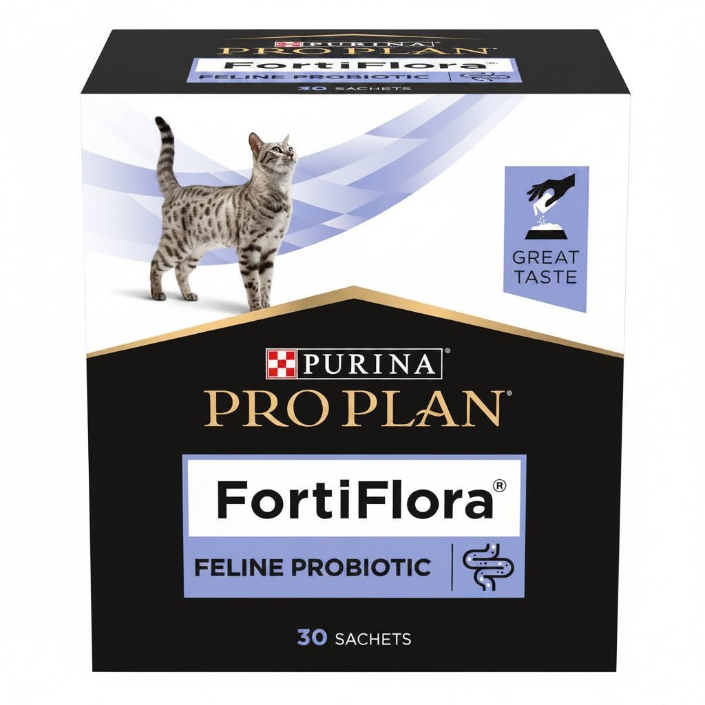 Purina Pro Plan FortiFlora, Cat Probiotic Supplement, 30 x 1g - SNH Packing
