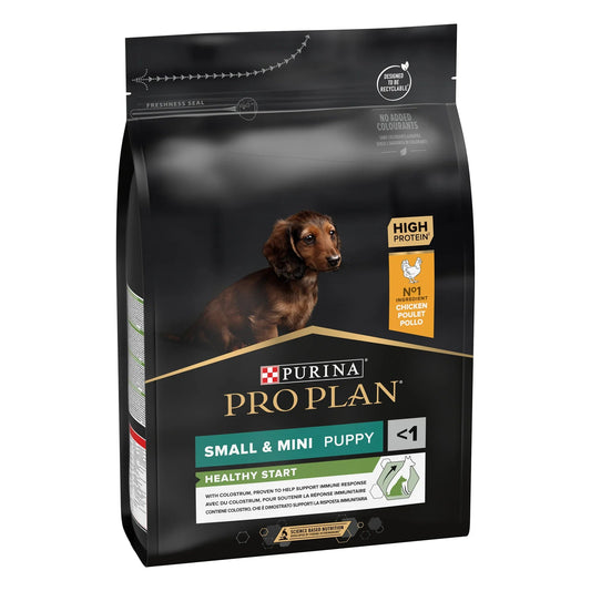 Purina Pro Plan Healthy Start Small and Mini Puppy, Dry Dog food with Chicken, 3 kg - SNH Packing