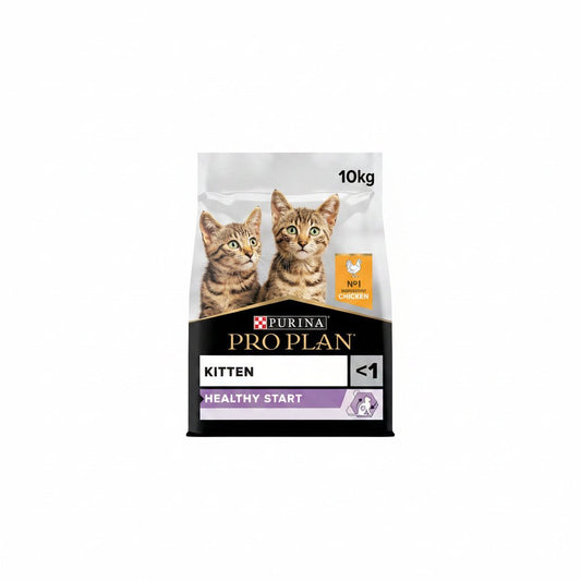 Purina Pro Plan Kitten Healthy Start Dry Cat Food with Chicken, 10 kg - SNH Packing