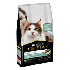 Purina Pro Plan LiveClear Sterilised Adult, Allergen Reducing Dry Cat Food with Turkey 1.4 kg - SNH Packing