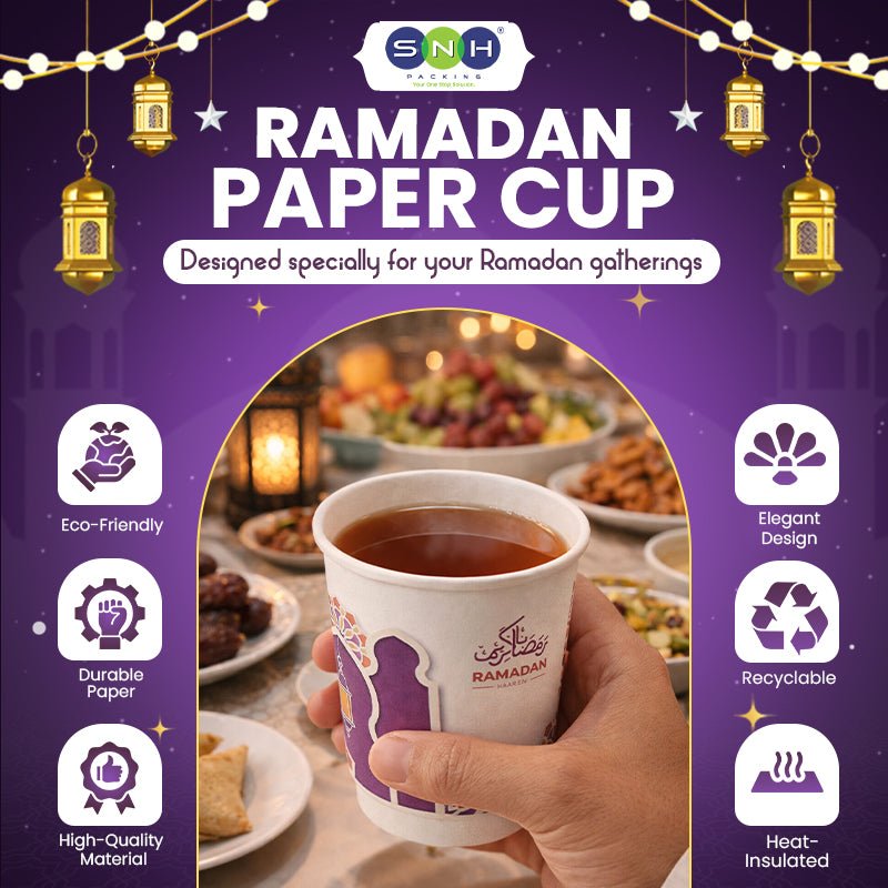 Ramadan Paper Cup 8oz - SNH Packing