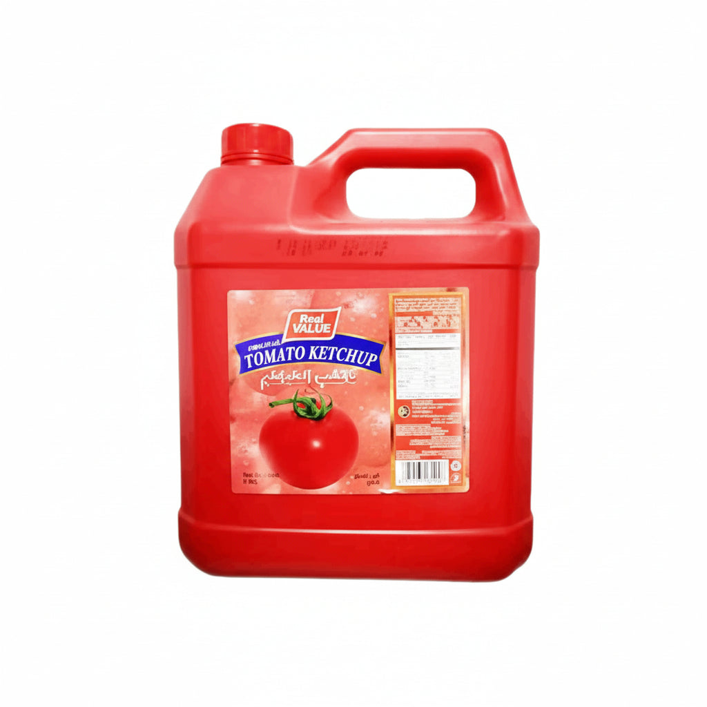 Real Value Tomato Ketchup - 4x5ltr - SNHÂ Packing