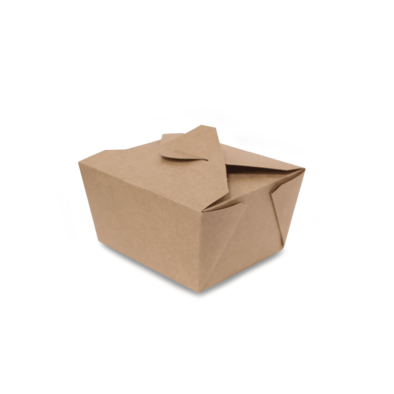 Rectangular Brown Kraft Takeaway Boxes 22 OZ to 72 OZ - SNH Packing