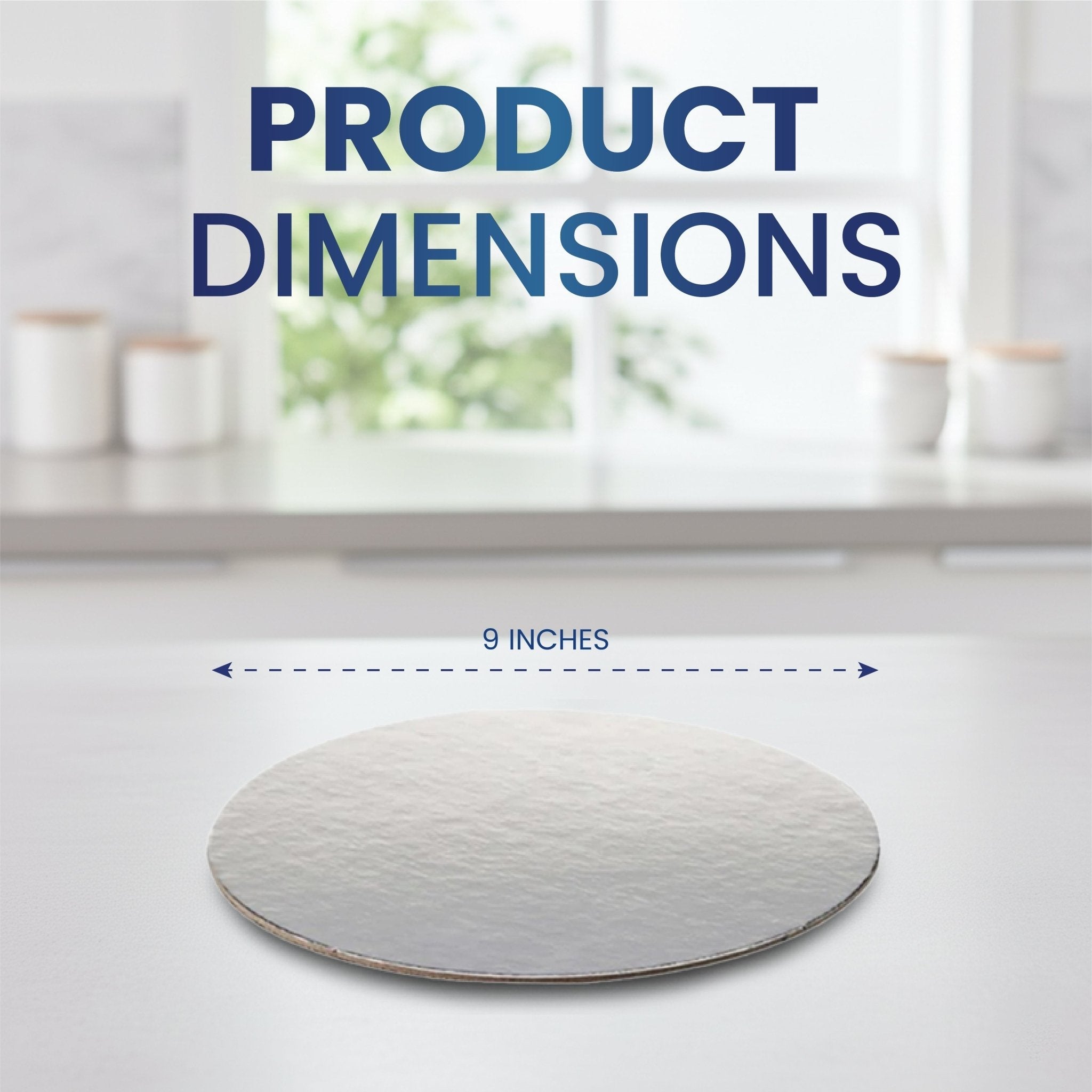 Round Cake Board Bakery & Dessert Display Base - SNH Packing