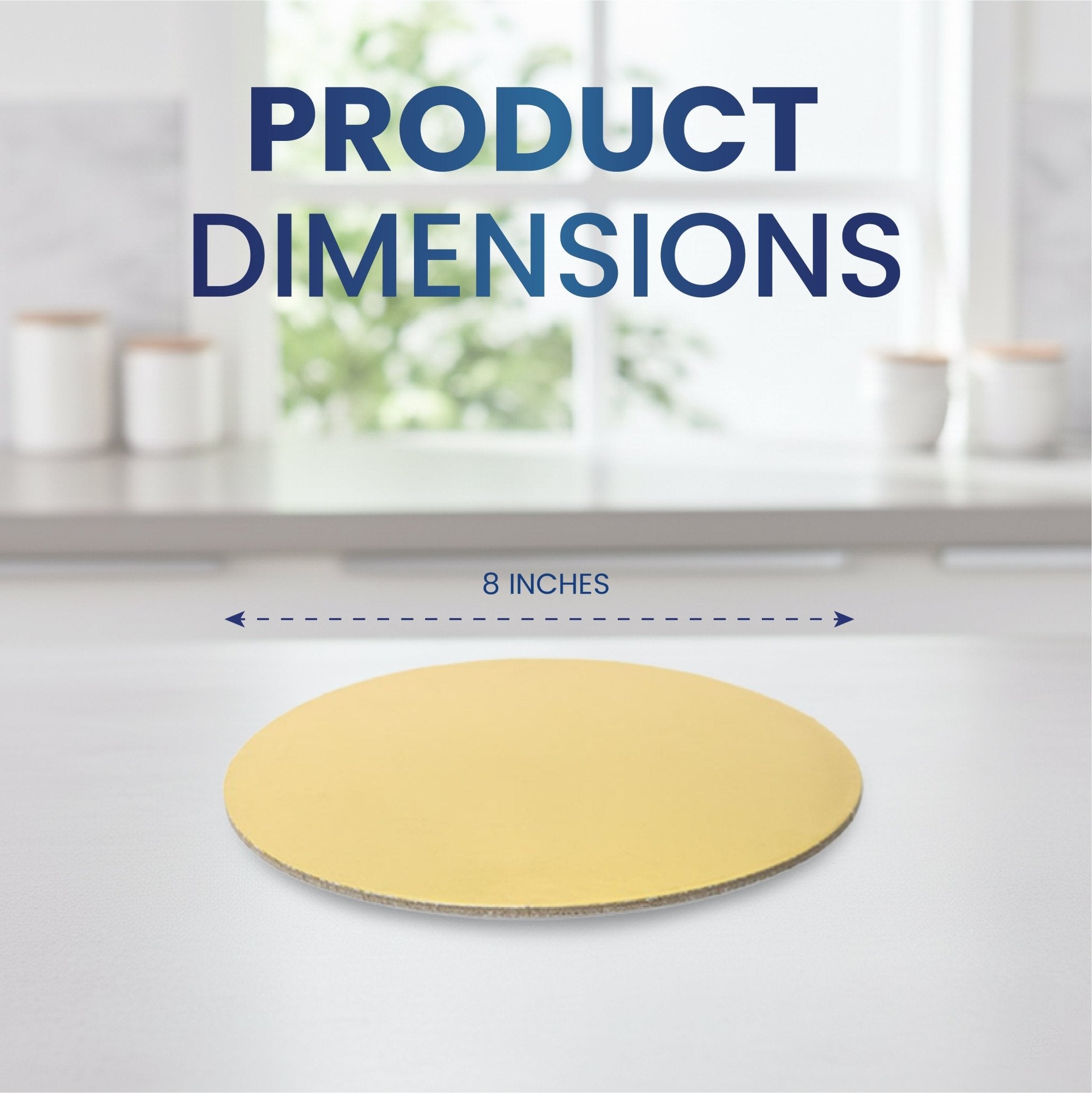 Round Cake Board – Bakery & Dessert Display Base - SNH Packing