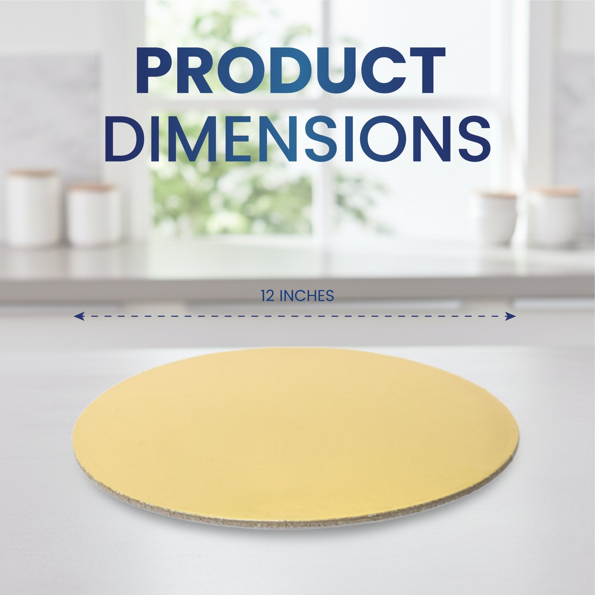 Round Cake Board – Bakery & Dessert Display Base - SNH Packing