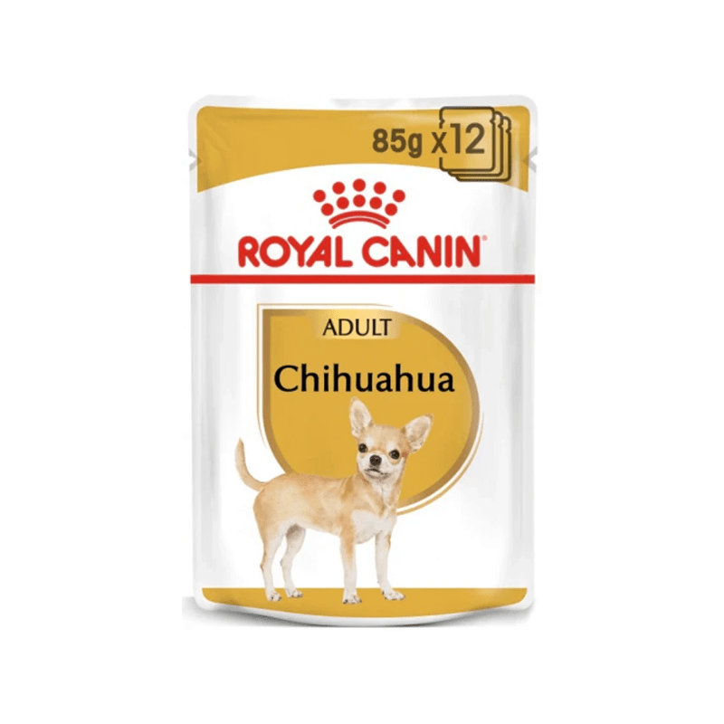 ROYAL CANIN BREED HEALTH NUTRITION CHIHUAHUA ADULT (WET FOOD - POUCHES)1X85g - SNH Packing