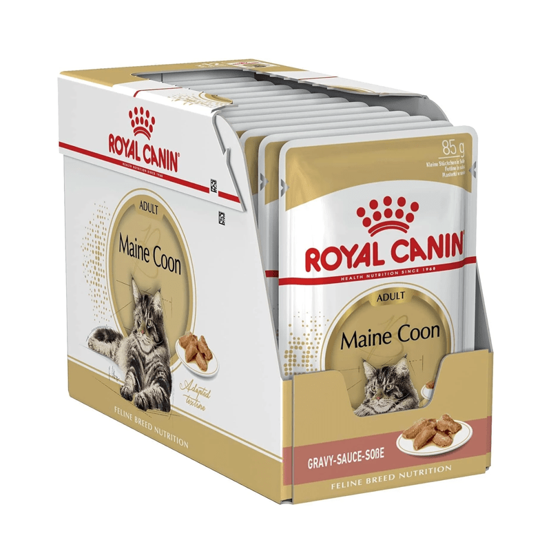 Royal Canin Feline Breed Nutrition Maine Coon (WET FOOD - Pouches) - SNH Packing