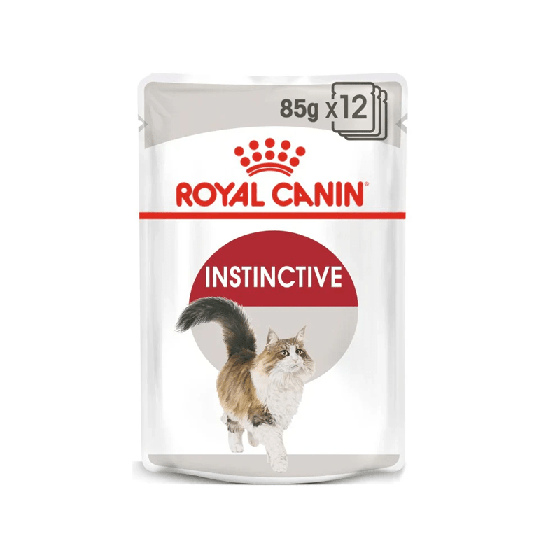 Royal Canin Feline Health Nutrition Instinctive Adult Cats Gravy Wet Food - 85G - SNH Packing