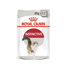 Royal Canin Feline Health Nutrition Instinctive Adult Cats Gravy Wet Food - 85G - SNH Packing