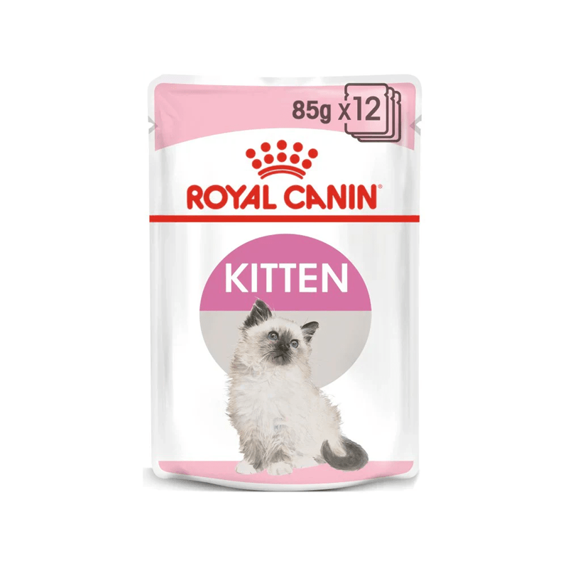 Royal Canin Feline Health Nutrition Kitten Jelly (WET Cat FOOD - Pouches) - SNH Packing