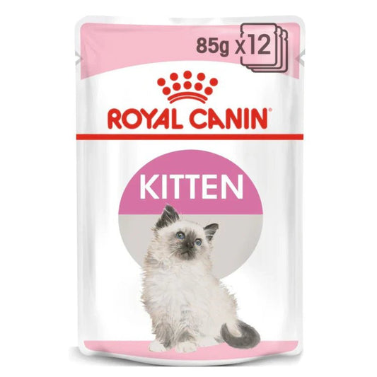 Royal Canin Feline Health Nutrition Kitten Jelly (WET FOOD - Pouches) 85g - SNH Packing