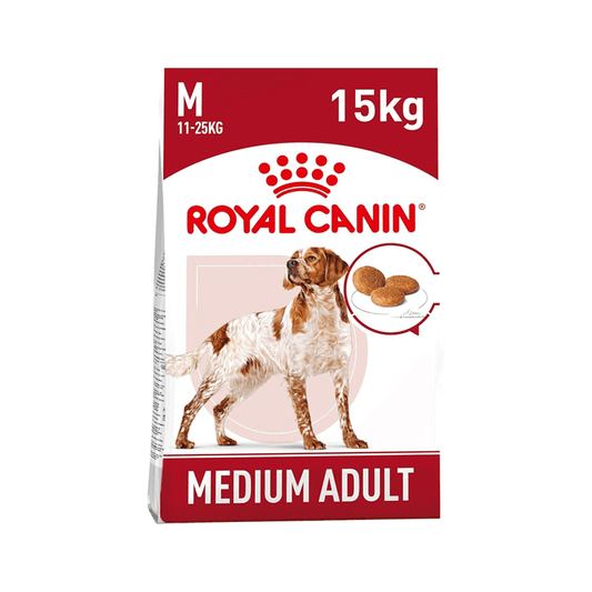 Royal Canin Medium Adult Dry Dog Food - 15KG - SNH Packing