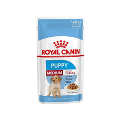 Royal Canin Size Health Nutrition Medium Puppy (WET FOOD - Pouches) 1x140g