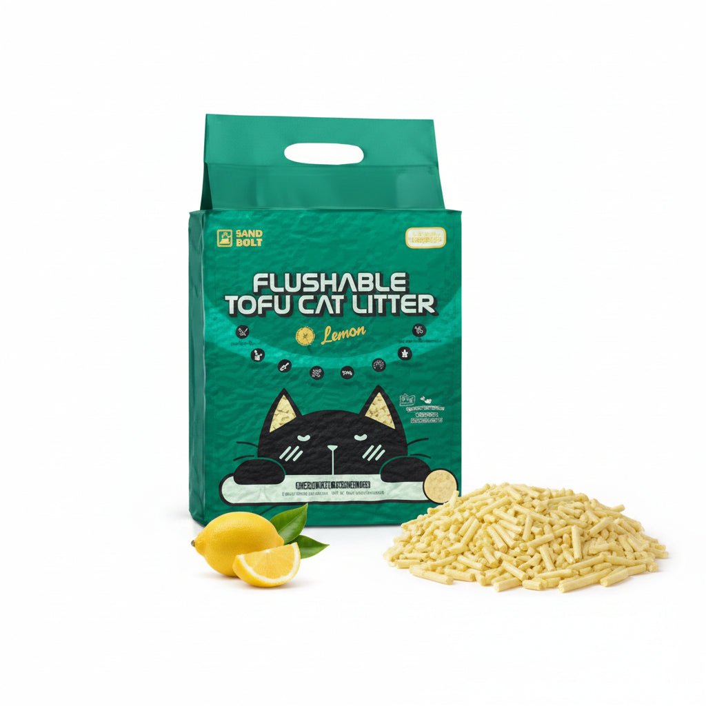 Sand Bible Flushable Tofu Cat Litter Lemon 7L - SNH Packing
