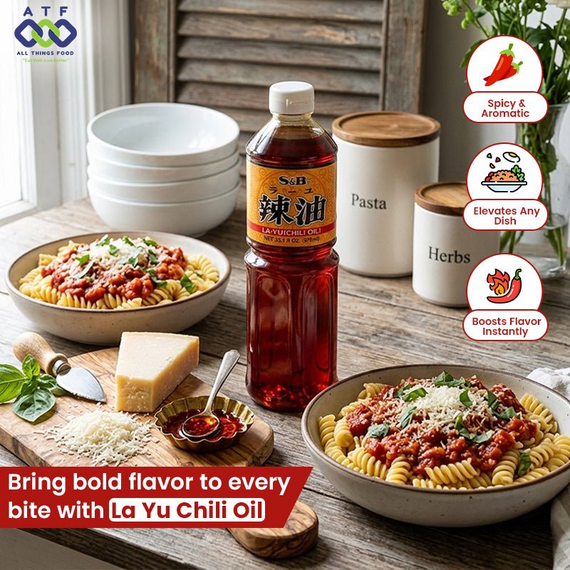 S&B Chilli Oil La Yu Japan 966ML - SNH Packing