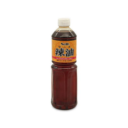 S&B Chilli Oil La Yu Japan 966ML - SNH Packing