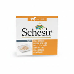 Schesir Dog Wet Food-Chicken Fillets With Aloe[Weight - 150g] - SNH Packing