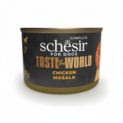 Schesir Taste The World Dog Wholefood - Chicken Masala 150g - SNH Packing