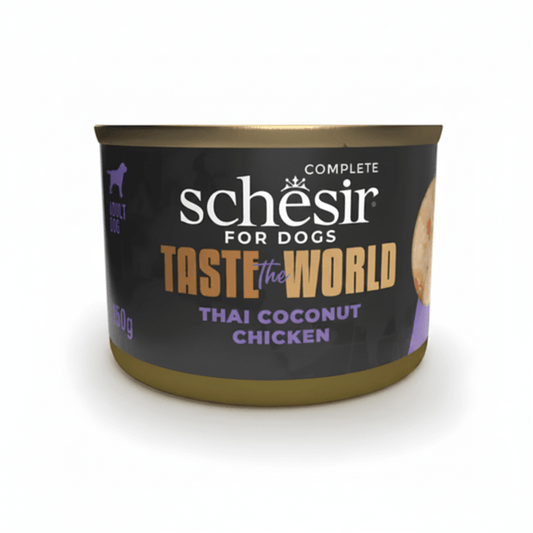Schesir Taste The World Dog Wholefood - Thai Coconut Chicken 150g - SNH Packing
