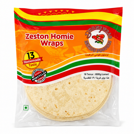 Senor Pepe Alberto's Plain Tortilla Wraps 10 Inch 412G