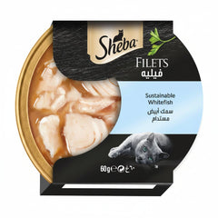 Sheba Filets Whitefish Wet Cat Food - 60G - SNH Packing
