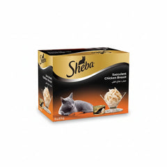 Sheba Succulent Chicken Breast Wet Cat Food 5+1 FREE - 6X85G - SNH Packing