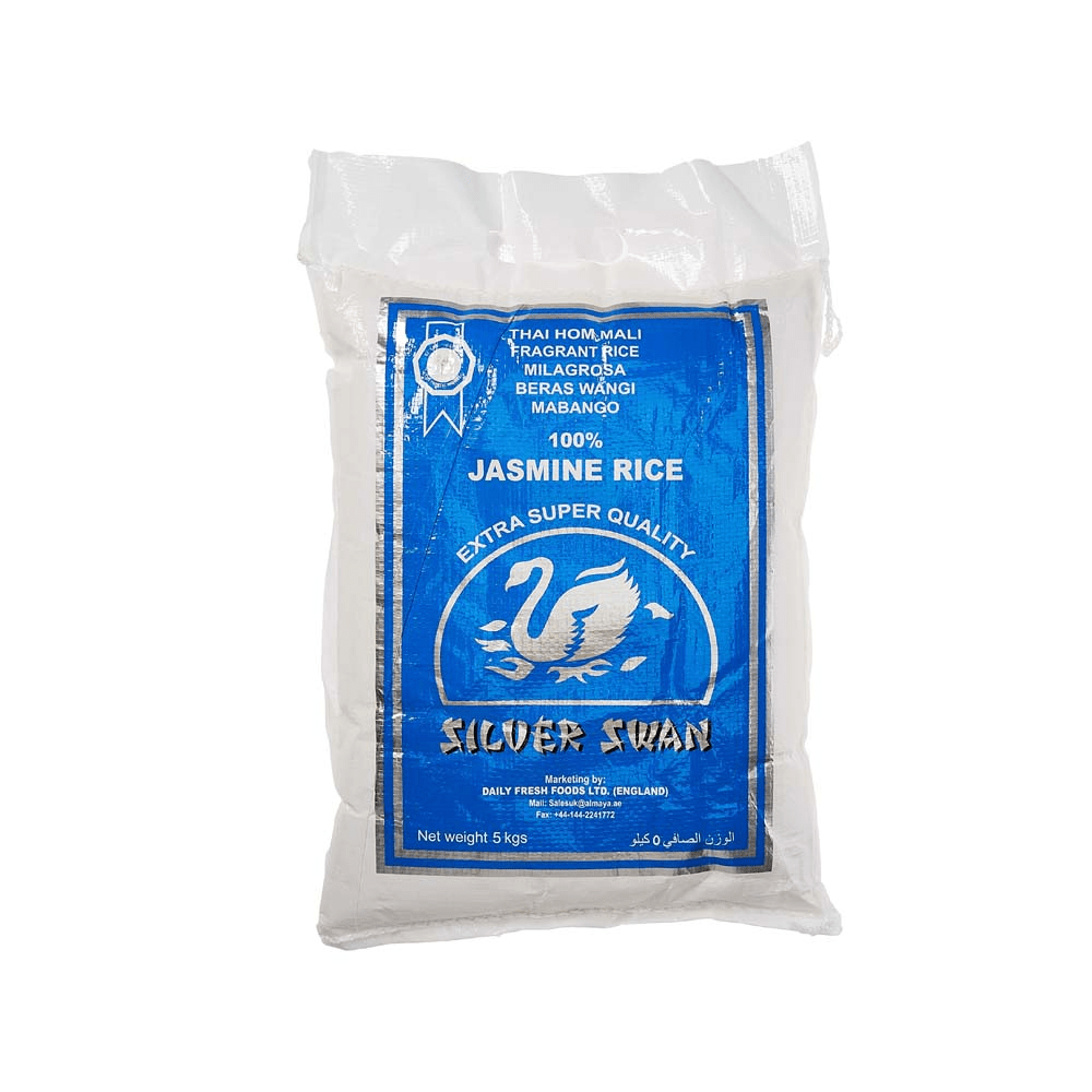Silver Swan Jasmine Rice, 5kg - SNH Packing