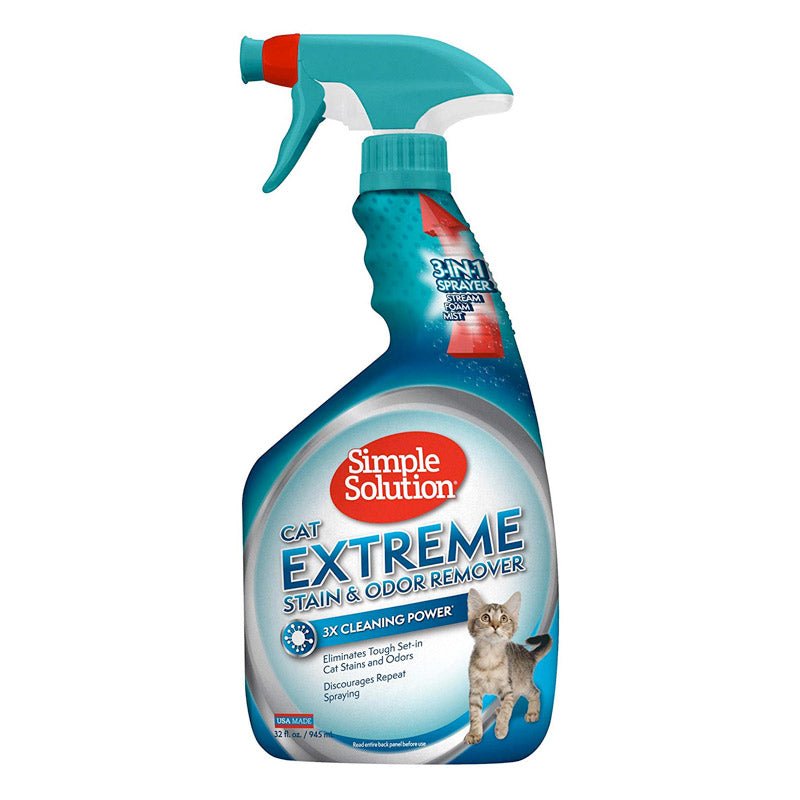 Simple Solution Extreme Cat Stain Odor Remover 32 OZ - SNH Packing