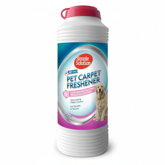 SIMPLE SOLUTION Pet Carpet Freshener Spring Breeze 500g - SNH Packing