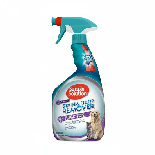 Simple Solution Pet Stain & Odor Remover, Floral Fresh Scent 32 OZ - SNH Packing