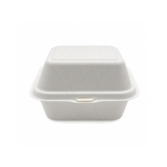 Bagasse Lunch Boxes Eco Friendly Biodegradable Disposable Boxes