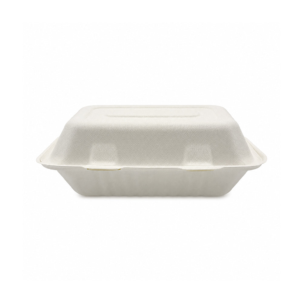 Bagasse Lunch Boxes Eco Friendly Biodegradable Disposable Boxes