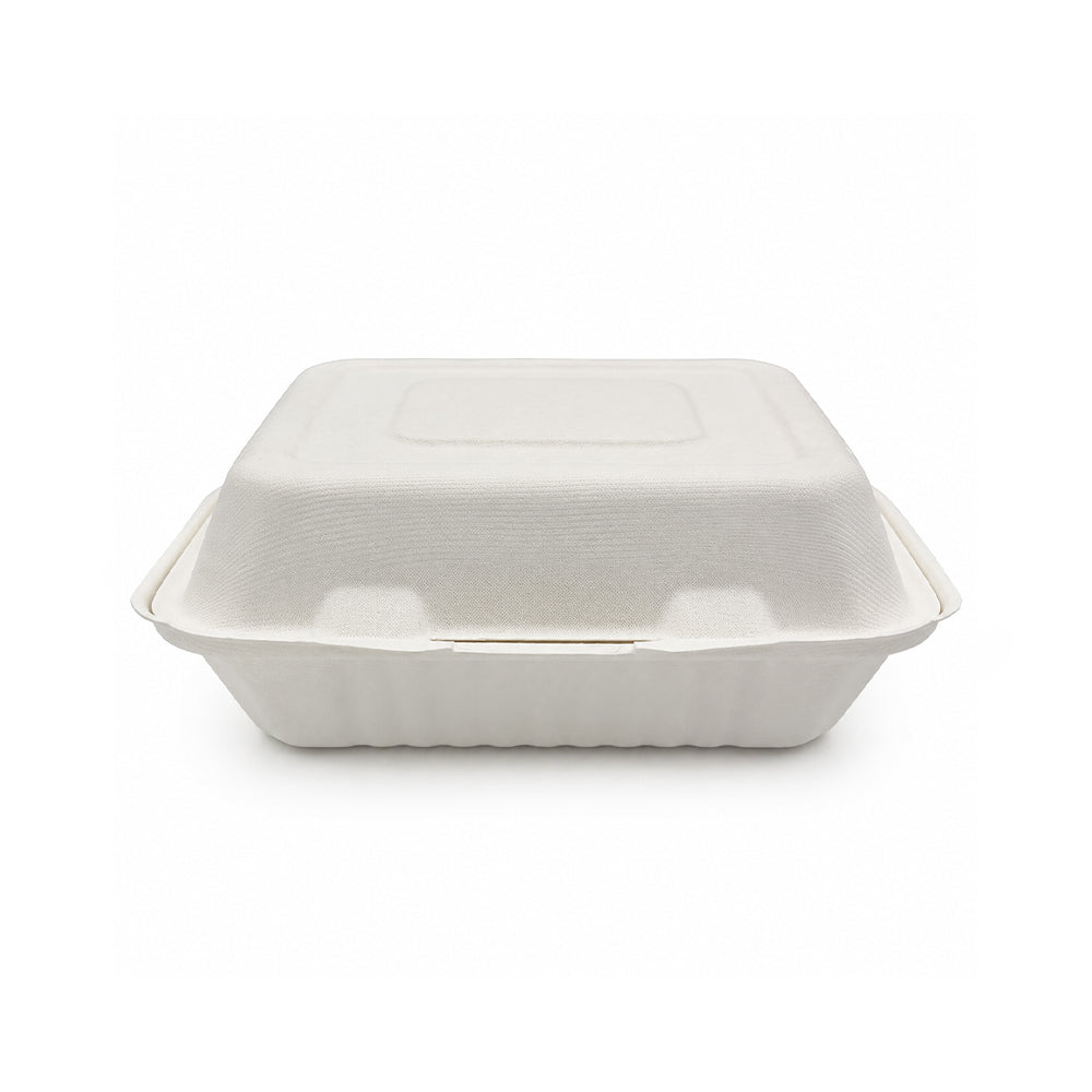 Bagasse Lunch Boxes Eco Friendly Biodegradable Disposable Boxes