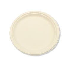 SNH bagasse round plate 10 inch eco friendly disposable plate UAE