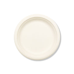 SNH bagasse round plate 7 inch eco friendly disposable plate UAE