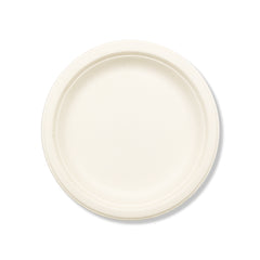 SNH bagasse round plate 9 inch eco friendly disposable plate UAE