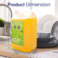 SNH Dish Wash Lemon Powerful Cleaning Liquid 5L