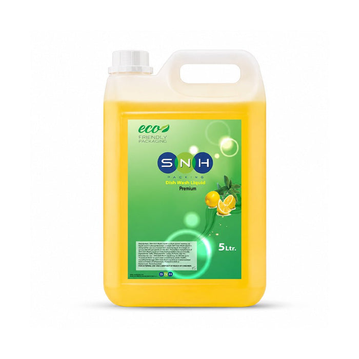 SNH Dish Wash Lemon 5L Powerful Grease Cutting Dishwashing Liquid