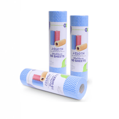 SNH J Cloth Roll – Blue 50 PCS PKT - SNH Packing