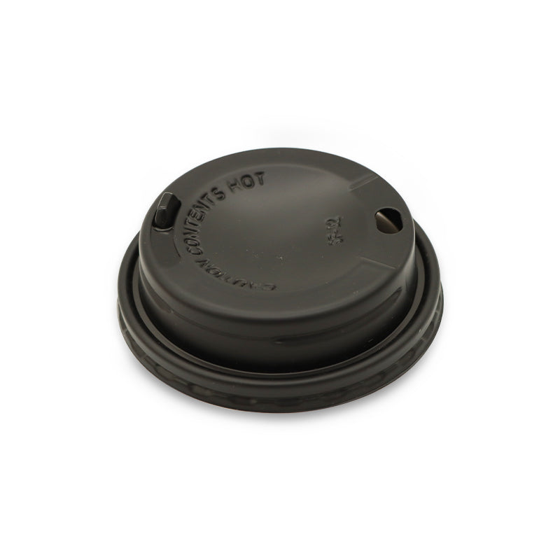 SNH black PP slider lid 90mm paper cup lid UAE