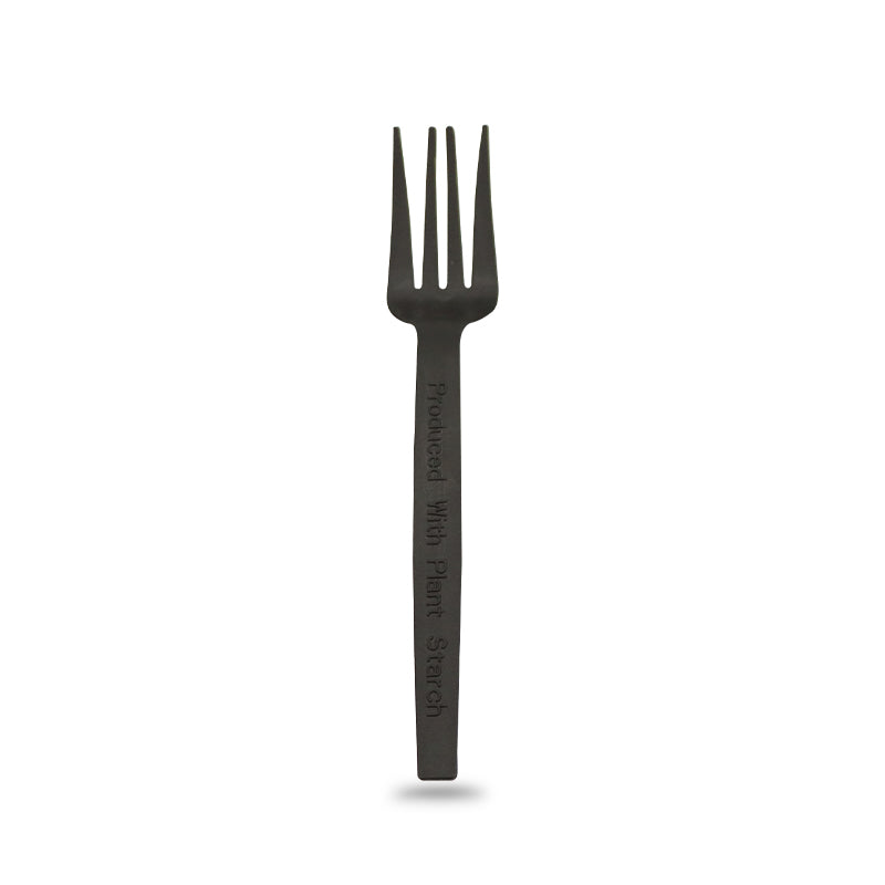 PSM Disposable Black Individual Cutlery UAE - Fork | Knife | Spoon