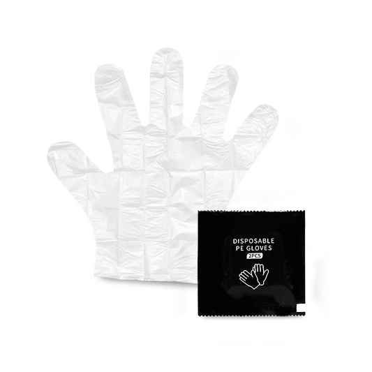 SNH Wrapped PE Gloves Disposable Food Handling - SNH Packing