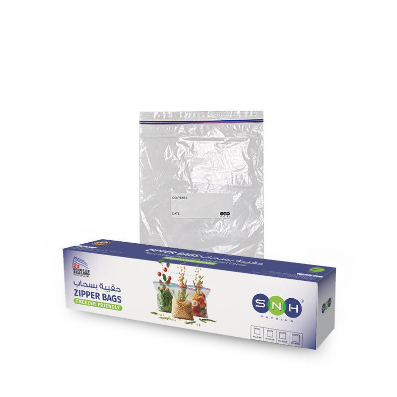 Zipper Bags 100 PCS PKT  Reusable Storage Bags
